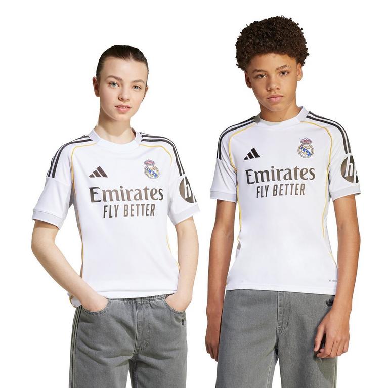 Adidas Kids' Real Madrid Home Football Shirt