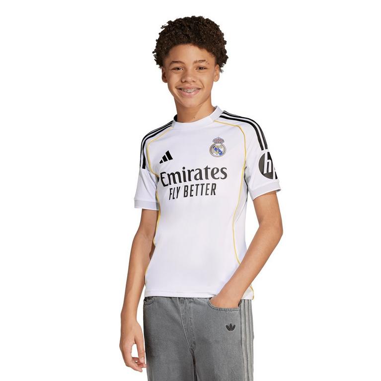 Adidas Kids' Real Madrid Home Football Shirt