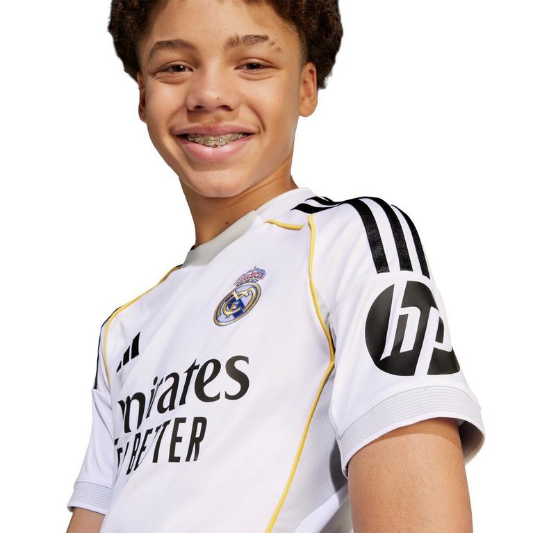 Adidas Kids' Real Madrid Home Football Shirt