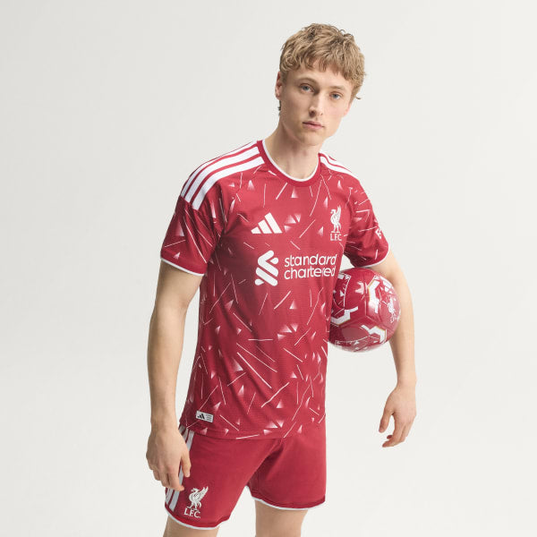Liverpool FC 26-27 Home Jersey Authentic Burgundy